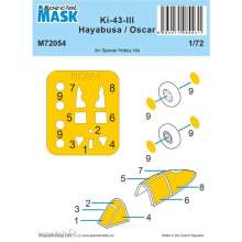 Special Hobby 100-M72054 - Nakajima Ki-43-III Hayabusa MASK