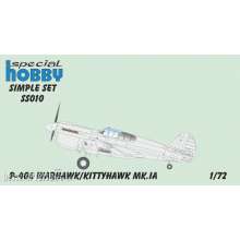 Special Hobby 100-SS010 - P-40E/Kittyhawk MK.IA Simple Set in 1:72