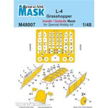 Special Hobby 100-M48007 - 1:48 L-4 Grasshopper Inside/Outside MASK