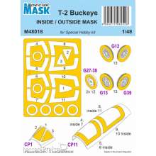 Special Hobby M48018 - 1/48 T-2 Buckeye Inside/Otside MASK 1/48