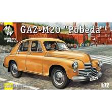 Military Wheels MW7248 - 1:72 GAZ-M20 Pobeda Soviet car