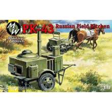 Military Wheels MW7256 - 1:72 PK-43 Russian field kitchen