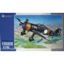 Special Hobby 100-SH48078 - Fokker D.XXI 3. Sarja with Mercury engine in 1:48