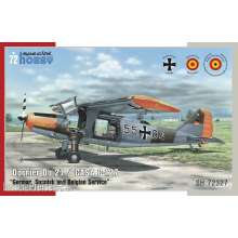 Special Hobby 100-SH72327 - Dornier Do 27 German,Spanish and Belgian Service in 1:72