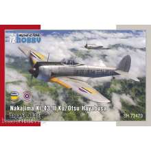 Special Hobby SH72479 - 1:72 Nakajima Ki-43-II Ko/Otsu Hayabusa Japan´s allies