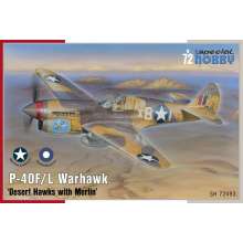 Special Hobby 100-SH72493 - 1:72 P-40F/L Warhawk ‘Desert Hawks with Merlin’