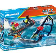 PLAYMOBIL 70141 - Seenot: Polarsegler-Rettung mit Schlauchboot