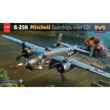 HongKong Model HKM01E037 - 1:32 B-25H Mitchell Gunship Over CBI