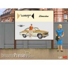 Modellland 7062-8 - 1:87 H0 Plakatwand Wartburg 311 Limosine