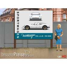 Modellland 7065-8 - 1:87 H0 Plakatwand Wartburg Melkus RS 1000