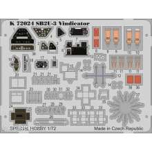 MPM 100-K72024 - SB2U-3 Vindicator in 1:72