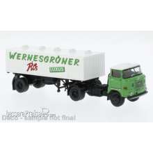 Brekina 71214 - IFA W 50 Bier-SZ Wernesgrü Brekina 1:87