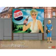 Modellland 7130-8 - 1:87 H0 Plakatwand Pepsi Cola