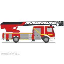 Rietze 71634 - Magirus DLK Atego ´19 FW Husum, 1:87