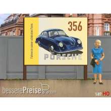 Modellland 7165-8 - 1:87 H0 Plakatwand Porsche 356