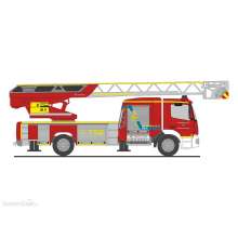 Rietze 71674 - Magirus DLK Atego ´19 L-AS FW Freiberg a. Neckar, 1:87