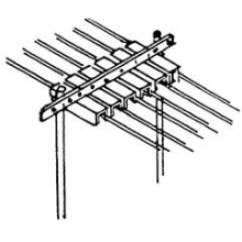 Weinert 7206 - Rollenhalter sechsfach (H0)