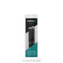 Vallejo 722486 - Dry Brush, Set S, M, L