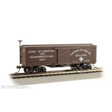 Bachmann 72312 - Rome, Watertown and Ogdensburg RR - Old-time Box Car