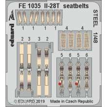 Eduard Accessories FE1035 - Il-28T seatbelts STEEL for Bobcat in 1:48