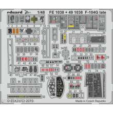 Eduard Accessories FE1038 - F-104G late for Kinetic in 1:48