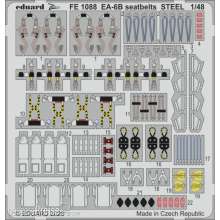 Eduard Accessories FE1088 - EA-6B seatbelts STEEL for Kinetic in 1:48