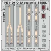 Eduard Accessories FE1120 - O-2A seatbelts STEEL for ICM in 1:48