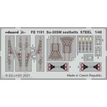 Eduard Accessories FE1151 - Su-30SM seatbelts STEEL 1/48 for KITTY HAWK in 1:48