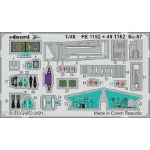 Eduard Accessories FE1152 - Su-57 1/48 for ZVEZDA in 1:48