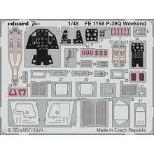 Eduard Accessories FE1158 - P-39Q Weekend 1/48 for EDUARD in 1:48