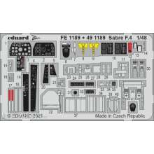 Eduard Accessories FE1189 - Sabre F.4 1/48 for AIRFIX in 1:48