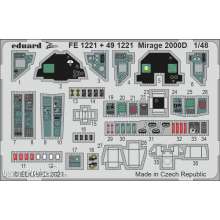 Eduard Accessories FE1221 - Mirage 2000D 1/48 KINETIC in 1:48