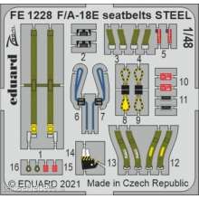 Eduard Accessories FE1228 - F/A-18E seatbelts STEEL for HOBBY BOSS in 1:48