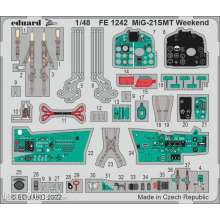 Eduard Accessories FE1242 - 1:48 MiG-21SMT Weekend for EDUARD