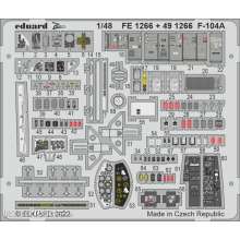 Eduard Accessories FE1266 - 1:48 F-104A 1/48