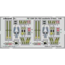 Eduard Accessories FE1269 - 1:48 EA-18G seatbelts STEEL 1/48