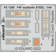 Eduard Accessories FE1290 - 1:48 F4F seatbelts STEEL