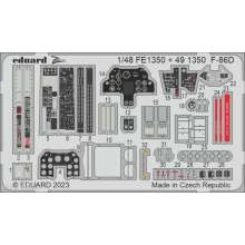 Eduard Accessories FE1350 - 1:48 F-86D 48 REVELL