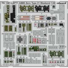 Eduard Accessories FE1361 - 1:48 A6M2 Zero Type 21 Weekend 1/48 EDUARD