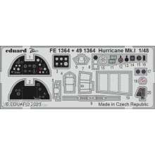 Eduard Accessories FE1364 - 1:48 Hurricane Mk.I 1/48 HOBBY BOSS