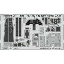 Eduard Accessories FE1390 - 1/48 Hunter GA.11 1/48 AIRFIX