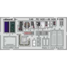 Eduard Accessories FE1420 - 1:48 F-35B 1/48 TAMIYA