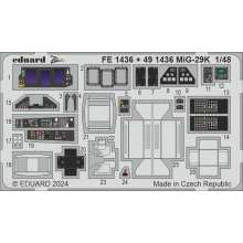 Eduard Accessories FE1436 - 1:48 MiG-29K 1/48 HOBBY BOSS