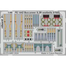 Eduard Accessories FE1442 - Buccaneer S.2B seatbelts STEEL AIRFIX