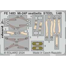 Eduard Accessories FE1483 - Mi-24P seatbelts STEEL