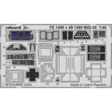 Eduard Accessories FE1490 - MiG-35 HOBBY BOSS