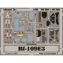 Eduard Accessories FE205 - Bf-109 E3 in 1:48