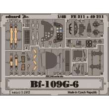 Eduard Accessories FE211 - Bf-109-G-6 in 1:48