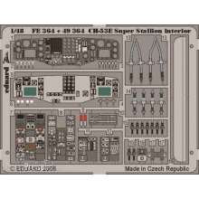 Eduard Accessories FE364 - CH-53E Super Stallion interior für Academy/MRC-Bausatz in 1:48