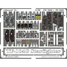 Eduard Accessories FE368 - TF-104G Starfighter für Hasegawa Bausatz in 1:48